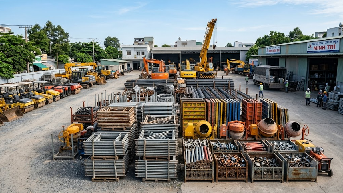 Cơ khí xây dựng Lê Đăng - Đơn vị tư vấn và cung cấp thiết bị xây dựng tại Bà Rịa