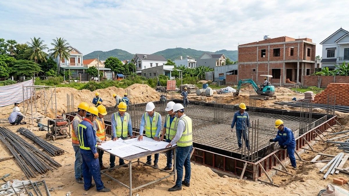 Nhu cầu và đặc điểm thi công xây dựng dân dụng tại Bà Rịa